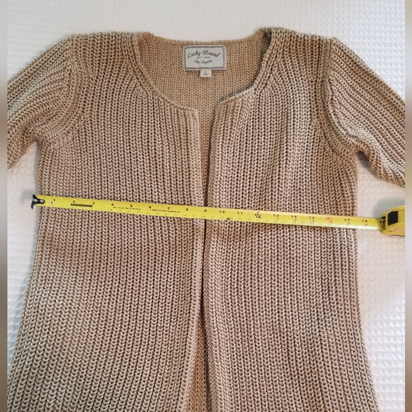 Lucky Brand | Long Sweater - Picture 4 of 6